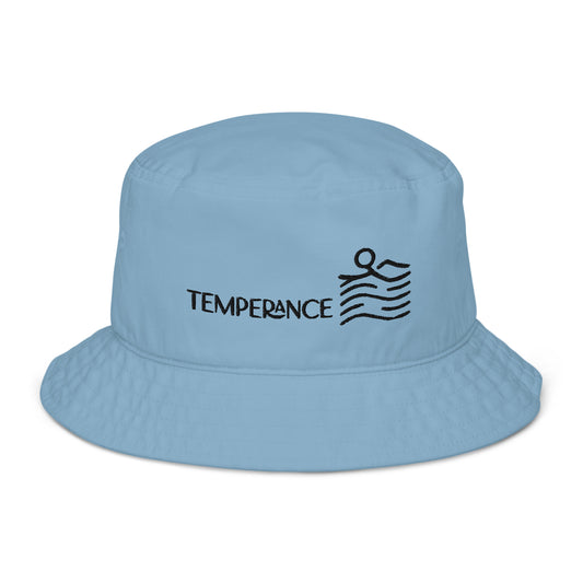 Oversimplified Tarot Card Hat- "temperance"- organic cotton- eco